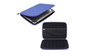 EVA with Premium Nylon Hard Shell Laptop Shoulder Bag case for MacBook Pro MacBook Air Notebook Portable Universal Shockproof Business Messenger Tote Handbag Travel Case
